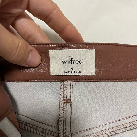 Aritzia Wilfred Melina Cropped Pant Size 4 Short - Picture 6 of 10